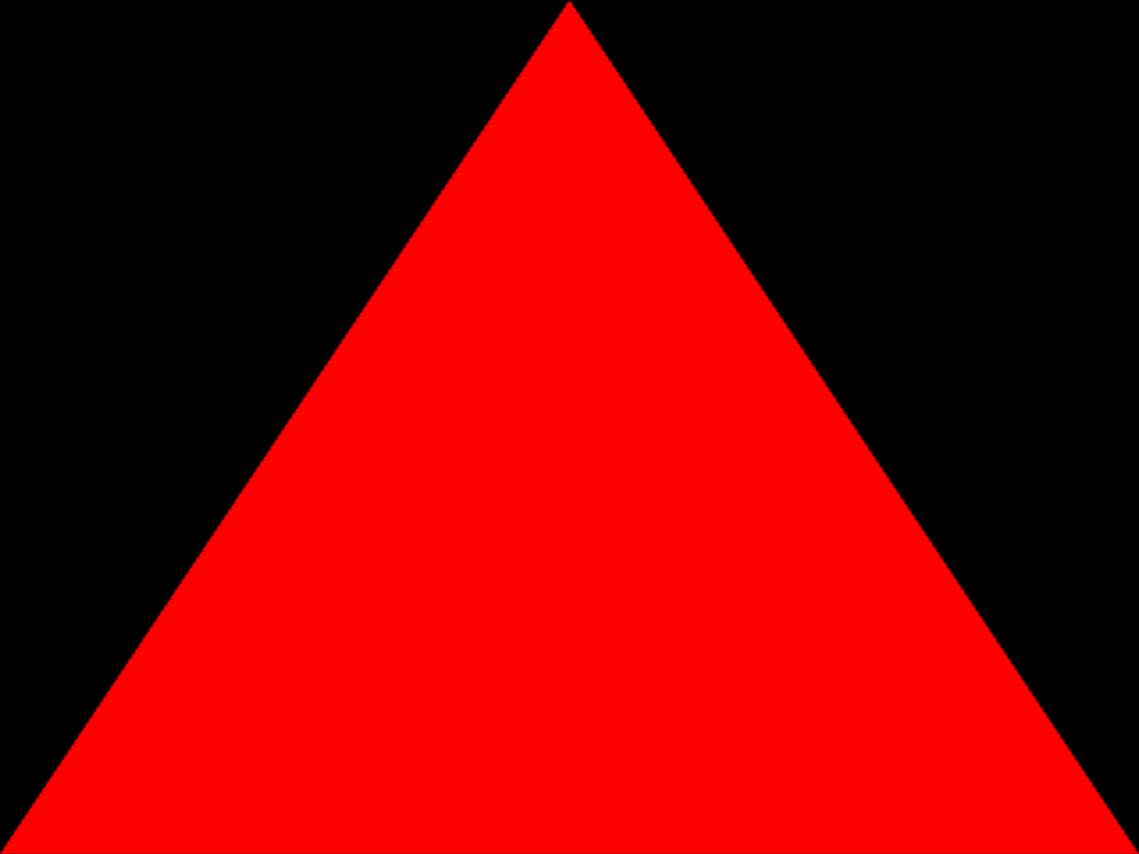 A picture of the first triangle